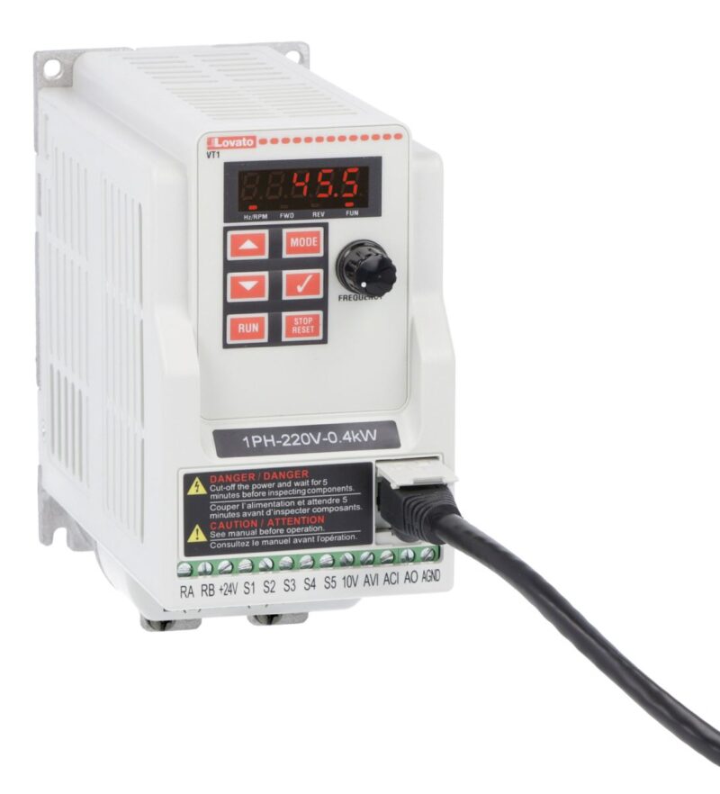 New VT1 variable speed single-phase drives | LOVATO Electric spa